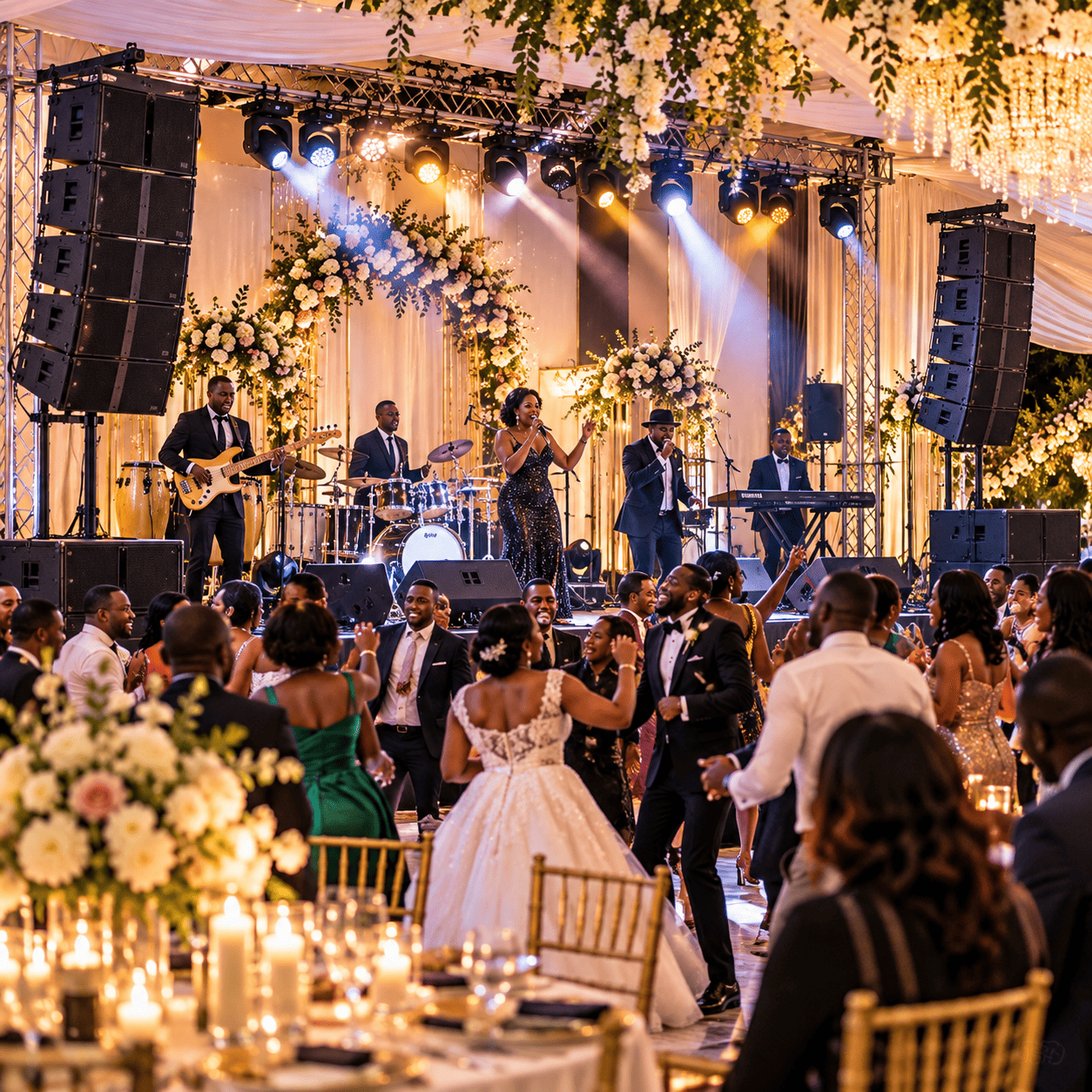 Wedding entertainment and professional sound